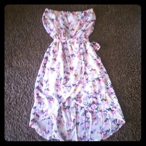 Flower print dress