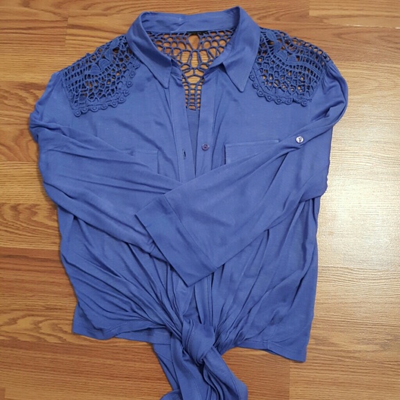 Cute periwinkle shirt