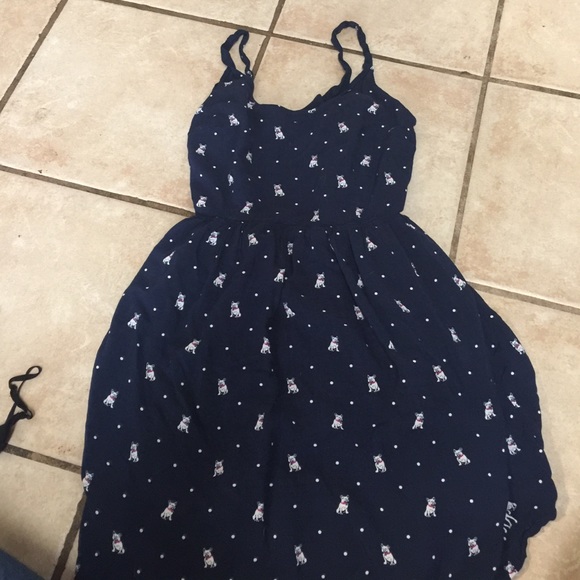 Abercrombie French bulldog dress