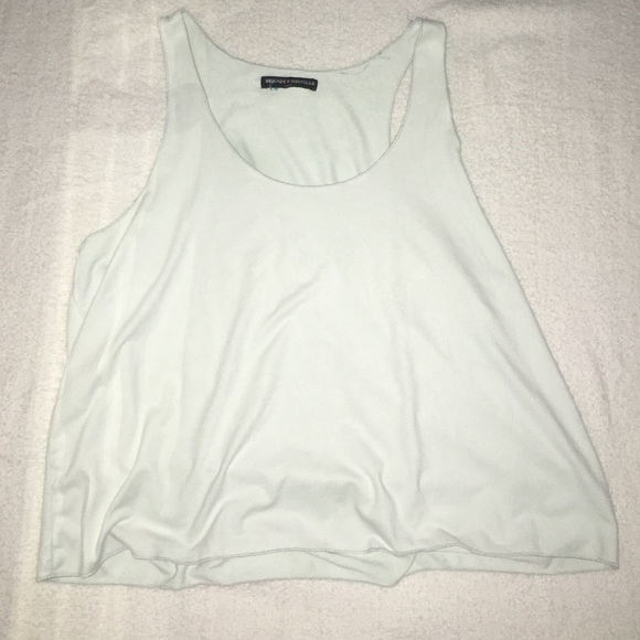 Sea foam green tank top