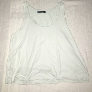 Sea foam green tank top