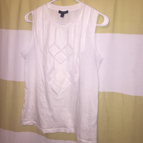 White J.Crew Top Size Small