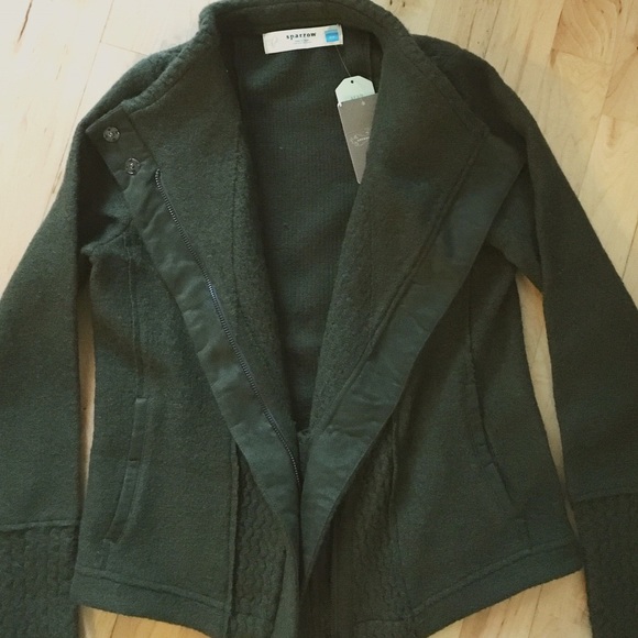 Anthropologie wool moto jacket - Picture 2 of 4