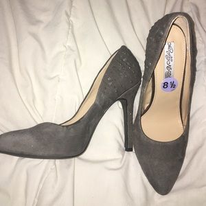 Charcoal Bling Naughty Monkey 3" Pumps