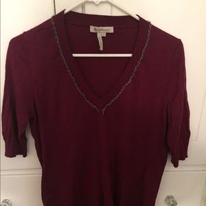 BCBG sweater in beautiful magenta