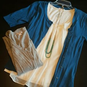 Bundle of 2 Merona cardigans