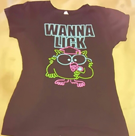 'Wanna Lick?' NEON T SHIRT