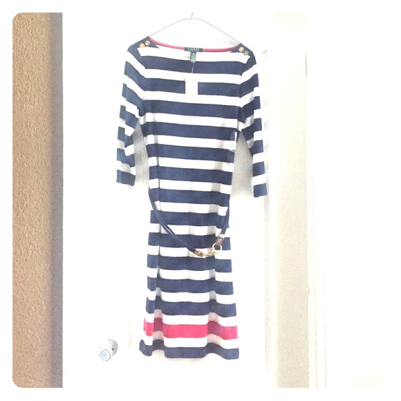 Ralph Lauren belted dress