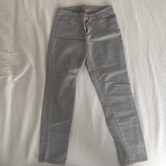 Ellen Tracy Gray Skinny Bootcut Jeans