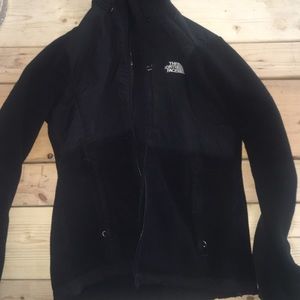 Northface winter fleece hoodie size small
