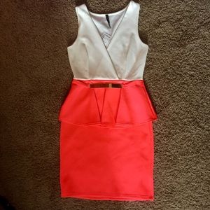 Love Culture neon pink dress