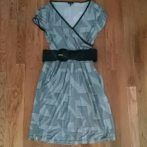 Maurices black and white dress NWOT