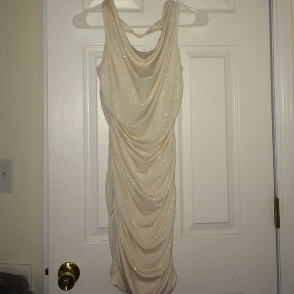 medium form fitting formal dress