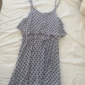 This is a lavender purple dress.