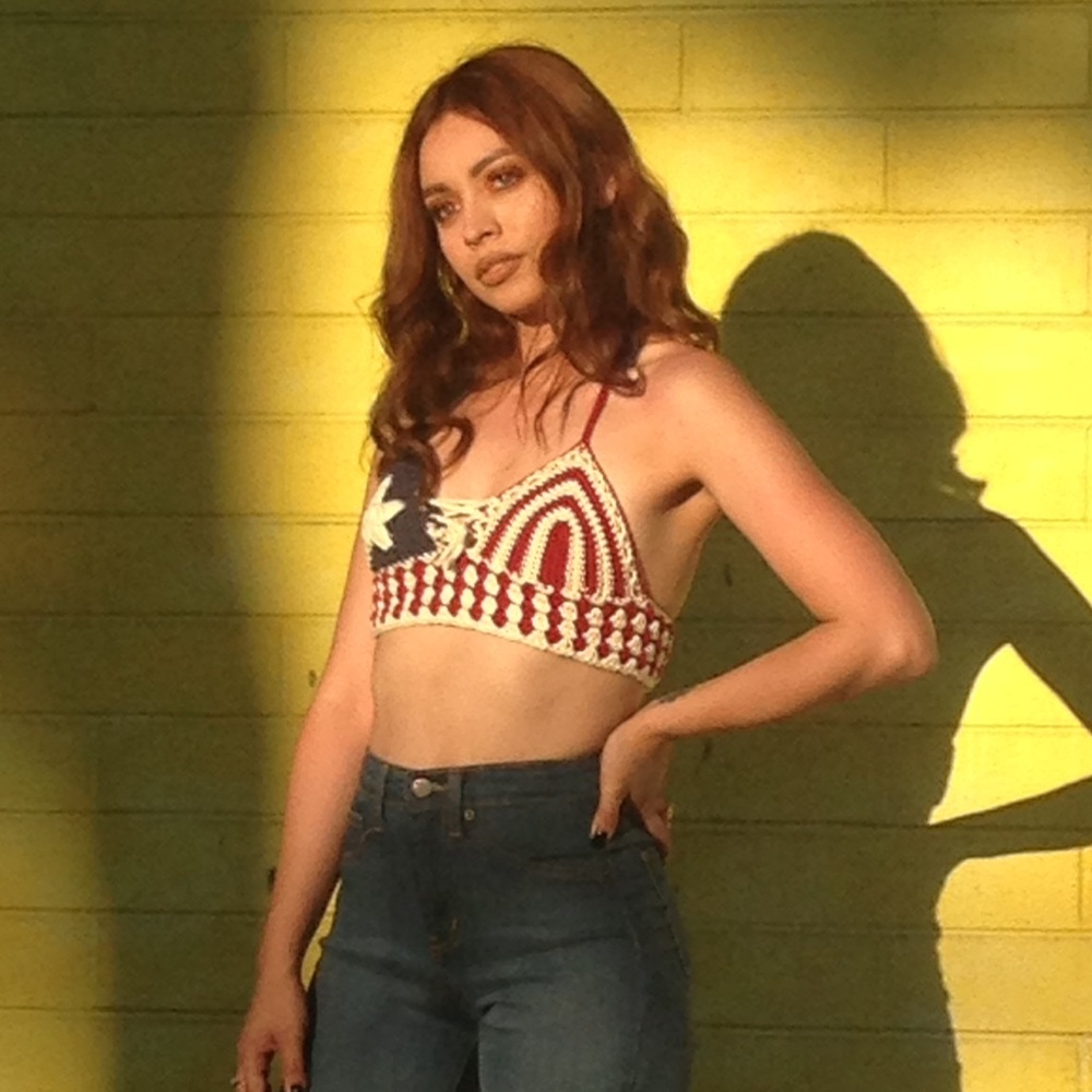 Lone Star Flag Halter