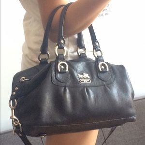 Coach Madison Sabrina Leather Satchel