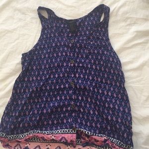 A forever21 GIRLS tribal top