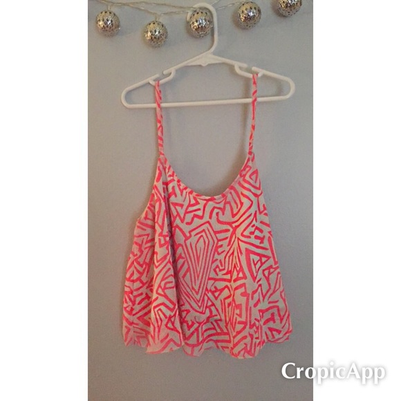Flounce Crop Top