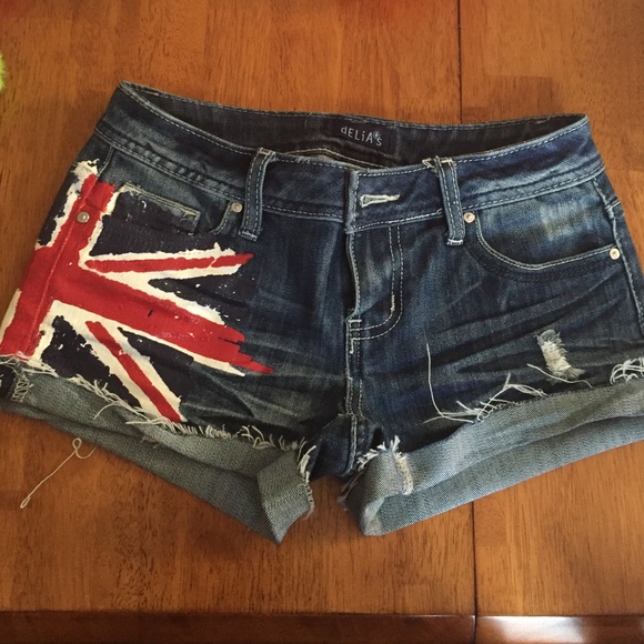 Delia's British shorts