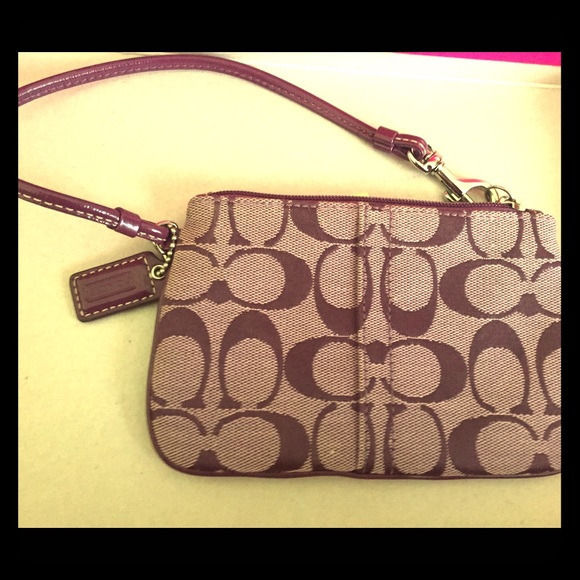 Coach wristlet