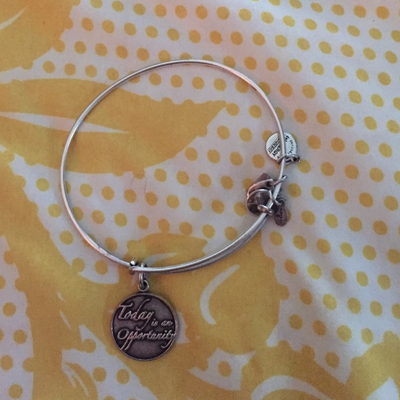 Alex and Ani "today is a opportunity" bangle
