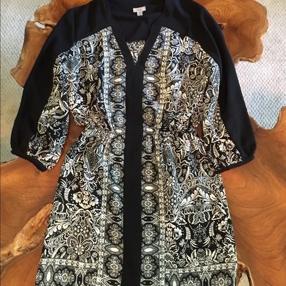 Urban Outfitters Ecoté Black and White dress