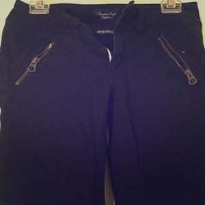 Black American Eagle pants
