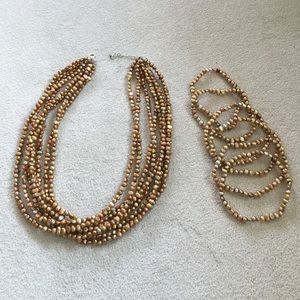 Silpada necklace and bracelet