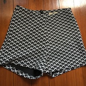 High Waisted Printed Shorts