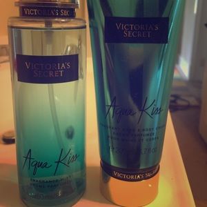Aqua Kiss Victoria Secret Mist & Lotion