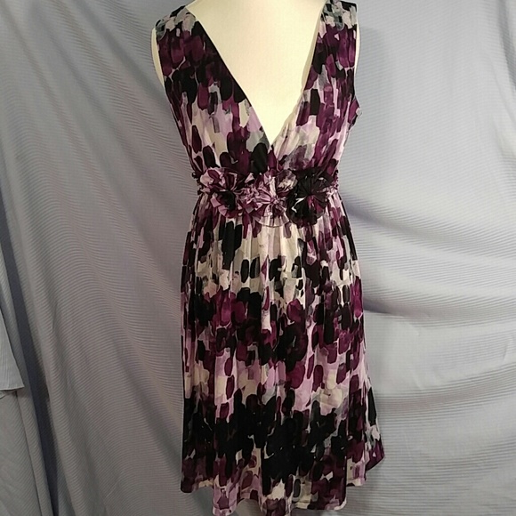 NWOT AB Studio purple dress