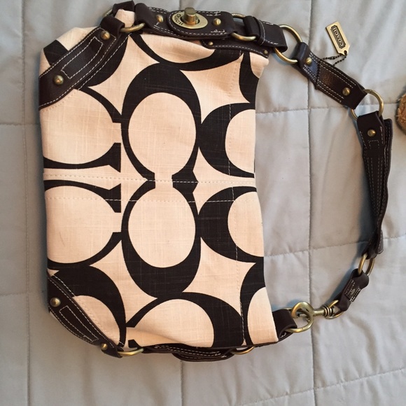 Coach Purse - White&Black