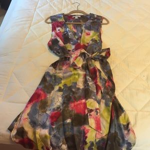 Colorful, lightweight 100% SILK dress