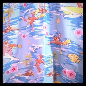 ✂️lowest price! Curious George scrub top