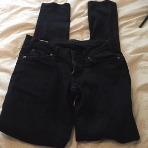 Citizens of Humanity black skinny jeans