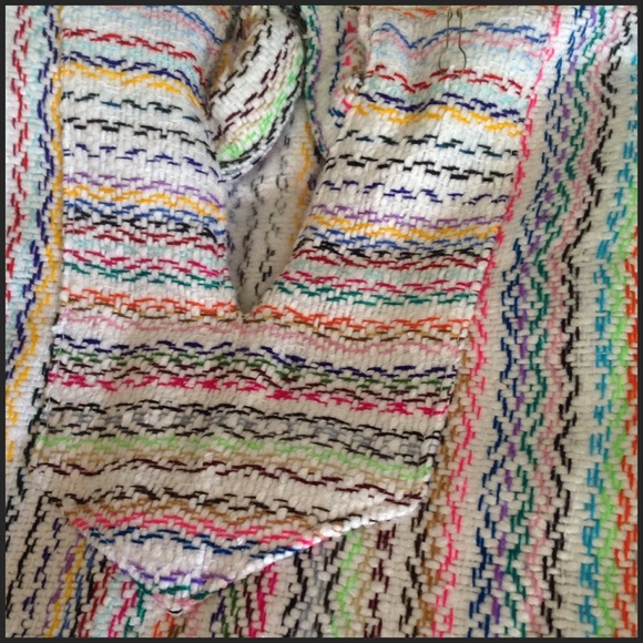 Beach Baja Hoodie White Multi - Picture 3 of 5