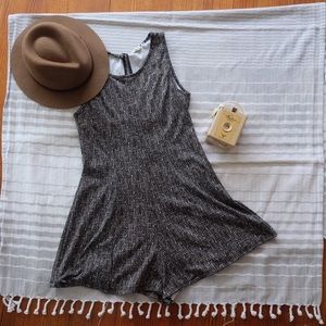 One Clothing Printed Sleeveless Romper
