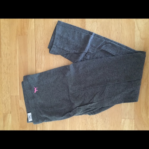 Grey PINK Leggings