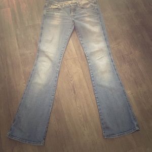 "A" pocket 7 jeans