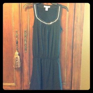 Black summer dress xs