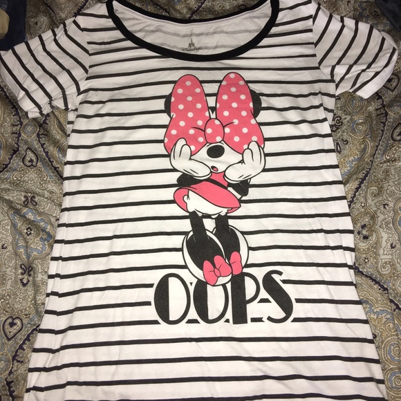 Minnie Mouse Stripped Tee