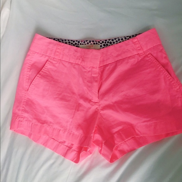 ✨J.CREW Hot Pink Chino Shorts✨