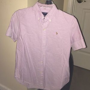 Purple Ralph Lauren polo M short sleeve top!