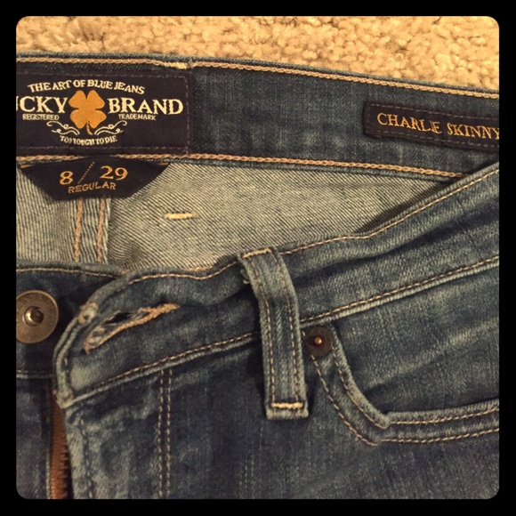 Lucky Brand Charlie skinny jeans