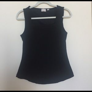 Anthro square neck sleeveless top