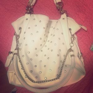 💎💎💎White purse with studs