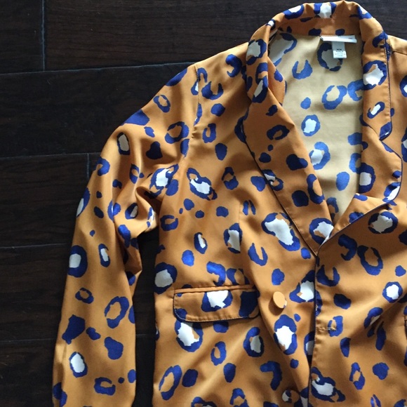 Leopard print blouse