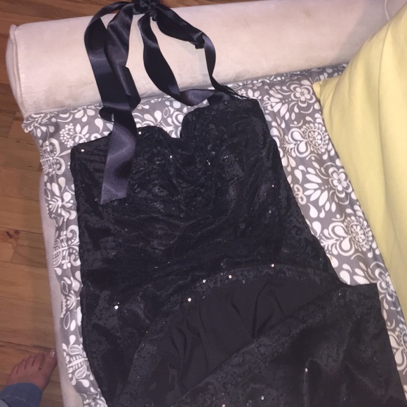 Jessica McClintock black dress