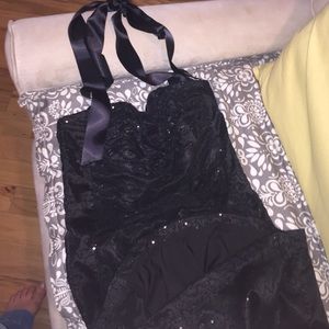 Jessica McClintock black dress