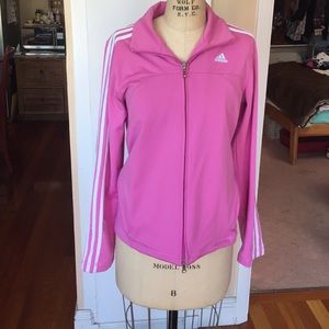 Pink adidas jacket